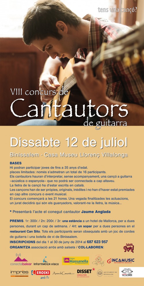 CARTELL CANTAUTORS 2014