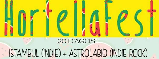 cartell hortella fest astrolabio