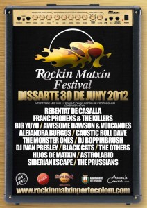 Rockin Matxin Festival 2012_Cartell 1