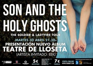 Cartell Son & The Holy Ghosts Teatre Lloseta