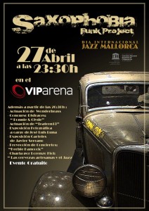 Saxophobia Funk Project_Palma Arena