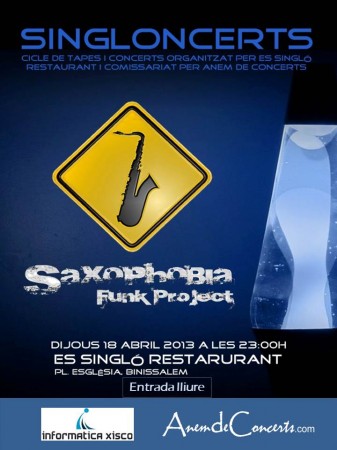 cartell Saxophobia als Singloncerts_18abr13