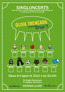Poster Oliva Trecada Singloncerts_OK